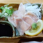 ハッケン酒場 - とり刺し 649円