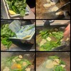 月島もんじゃ もへじ - 平貝ほうれん草バター