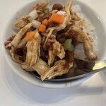 台湾料理故宮 - 台湾風鶏肉丼