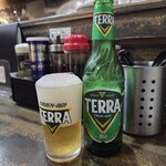 タンタンメン金家 - ドリンク写真:テラ瓶ビール