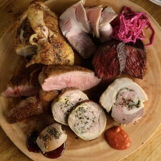 名物！男の肉盛り