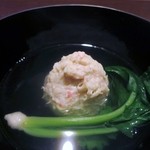 虎白 - お椀　松葉蟹真丈