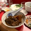 安参 - テールの煮込み、やはり最高！ご飯を3杯おかわりしました。