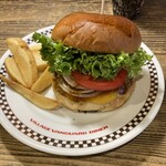 ヴィレッジ ヴァンガード ダイナー - テリヤキチーズバーガーセット