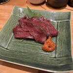 浜町かねこ - 会津の馬刺し　1,400円