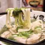 かすうどん 風土 - 牡蠣うどん