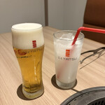 近江うし 焼肉 にくTATSU - 飲み物