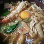 Tamaya - カレー煮込みうどんアップ