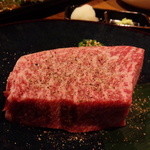 Yakiniku Banri - 山形牛ももステーキ