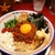 ラーメン☆ビリー - 料理写真:26.4〜5限定。背徳の台湾まぜそばDX、
ニンニク少、辛味２、
チーズ