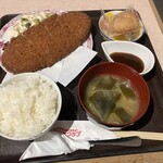 コロッケ倶楽部 - 料理写真:Bigメンチカツ定食