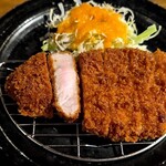 醸し家 おおくぼ - 特ロースカツ