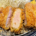 とんかつと、しゃぶしゃぶ。黒豚ふくや - 黒豚ロース《上》定食(2,600円)