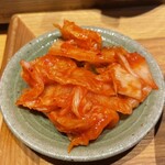 とんかつと、しゃぶしゃぶ。黒豚ふくや - 食べ放題のキムチ