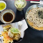 報徳庵 - 天ぷらそば