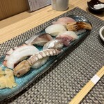 鮨 広島 あじろや - 瀬戸内特選にぎり¥2,970