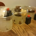 ホワイトデー！左からきなこ、てんまめ、まめかん