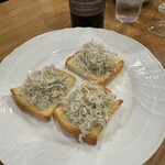 HonoBuono - シラスのカルパッチョ、美味しくておかわりしました