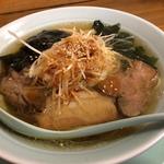 和風らーめん たけの家 - ねぎチャーシュー麺650円