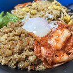 馳走菜 - キムチもひき肉もたくさん乗っています！！