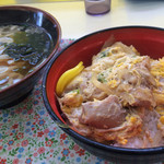 たいこ弁当 - 親子丼 うどんセット