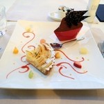 アルチザン・パティシエ・イタバシ - ホワイトデーに頂くケーキの盛合せ。