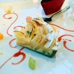 アルチザン・パティシエ・イタバシ - 洋梨のクラフティー。