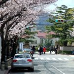 三田屋本店 - 行き方③正門が見えてきました！