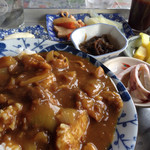 奥崎食堂 - カレーライス大盛500円