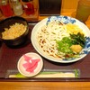 若菜そば - 料理写真:朝定食B（ぶっかけうどん）