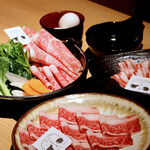 しゃぶしゃぶ すき焼き 食べ放題 和牛と豚 本町店 - 