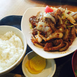 たくあん - 三元豚の生姜焼き