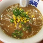 風風ラーメン - 満腹セット（味噌ラーメン）