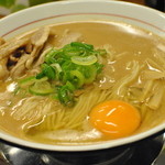 可成家 - 定番茶系セット（生玉子+ごはん）￥730