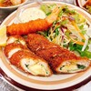 泉 - 料理写真:ササミチーズフライとエビフライ