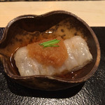 澤いち - ヒラメのエンガワ炙り