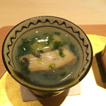 澤いち - 蒸しアワビの前菜