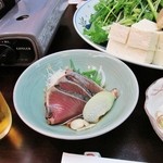 土佐料理 司 - 鰹のたたき