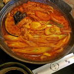 みのや - 辛いカレー煮込みうどん