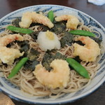 kannabi - 2015年03月07日（土）　天おろし蕎麦（1100円・税別）