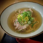 沖縄そば まるかみ - 4月末に伺った際の、ソーキそば（ちぢれ・小）