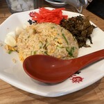 らーめん まこと屋 - 料理写真:焼きめし（定食A シェアして）