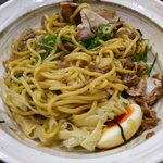 中華そば 無限 - 油そば　混ぜた後