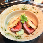 YORONIKU TOKYO AZABUDAIHILLS - 春のローストビーフ、木の芽ソース