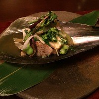 銀座 小十 - 平貝と１５種の山菜など