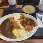 かつや - 料理写真:期間限定 揚げオムカレー