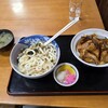河津屋食堂 - 潮かつおうどんと肉丼
肉丼は味噌汁付き