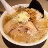 まるえ中華そば - バラ肉塩+背脂+大盛り