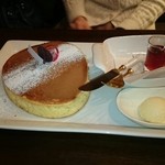 珈琲美人 文月 - ホットケーキ