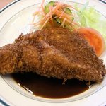 ファミリーキッチン馬車屋 - チキンカツ定食のチキンカツ